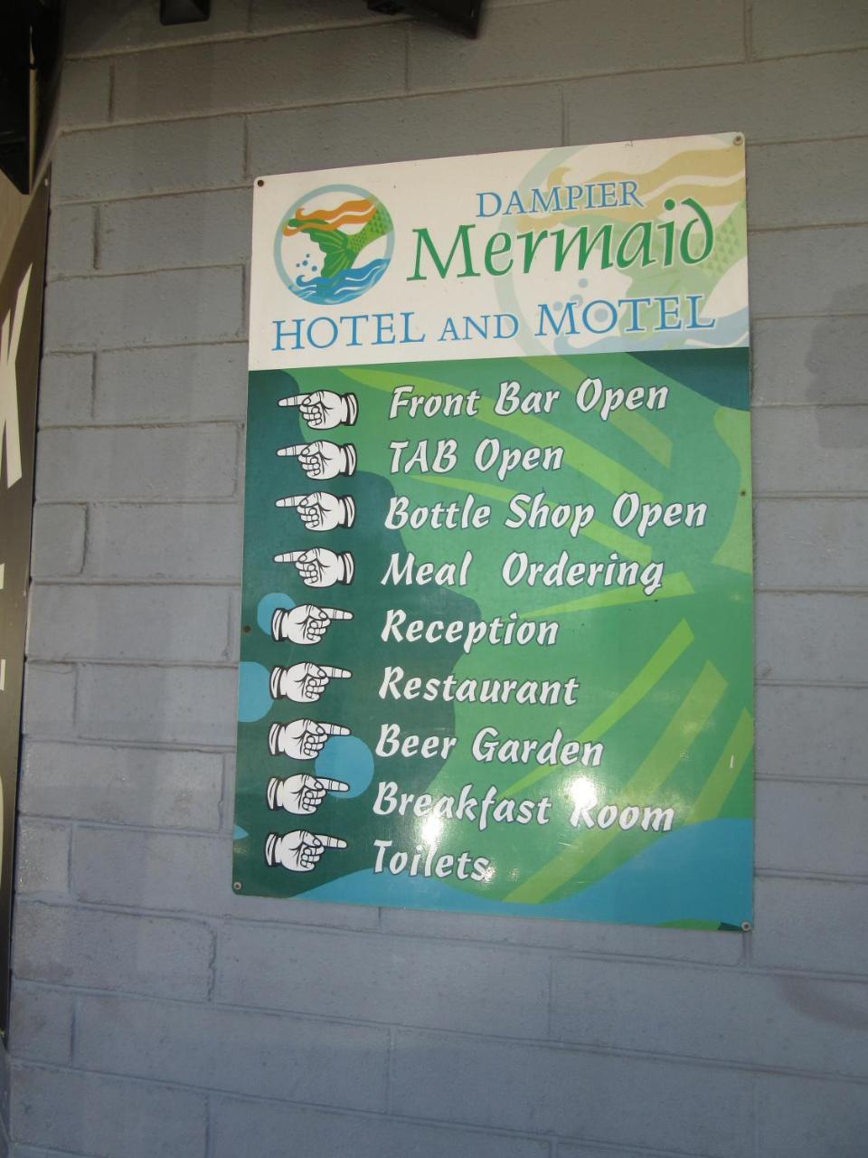 Dampier Mermaid Hotel Karratha מראה חיצוני תמונה